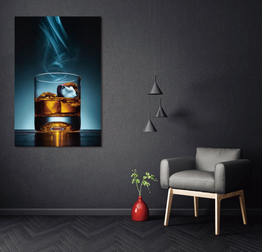 Whisky Glass - Art Print – décor manila