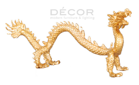 GOLDEN DRAGON SCULPTURE